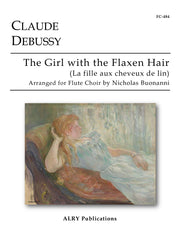 Debussy (arr. Buonanni) - The Girl with the Flaxen Hair for Flute Choir - FC484