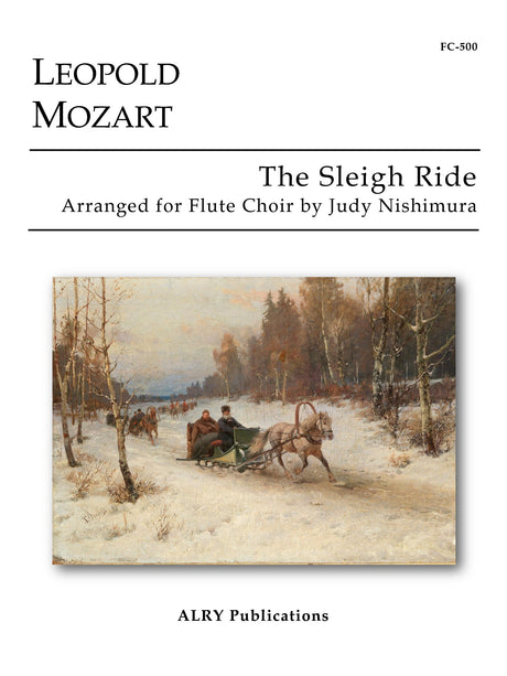 Mozart (arr. Nishimura) - The Sleigh Ride for Flute Choir - FC500