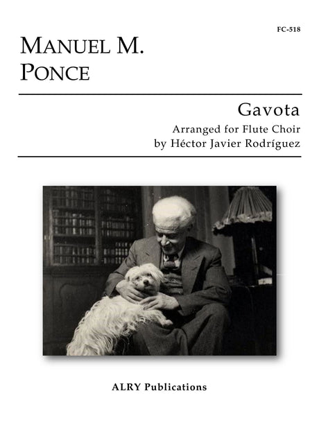 Ponce (arr. Rodríguez) - Gavota for Flute Choir - FC518