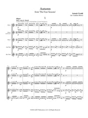 Vivaldi (arr. Hinze) - Autumn from The Four Seasons (Flute Quintet) - FC524