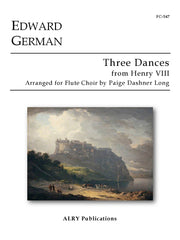 German (arr. Long) - Three Dances from Henry VIII for Flute Choir - FC547