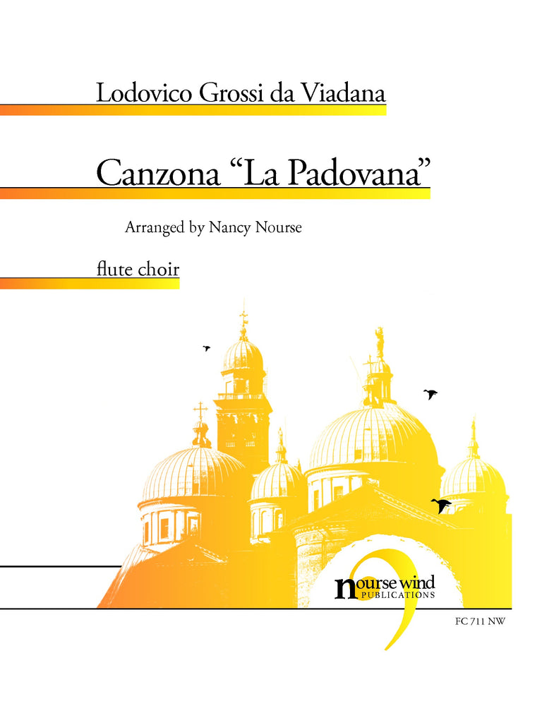 Viadana (arr. Nourse) - Canzona "La Padovana" for Flute Choir - FC711NW