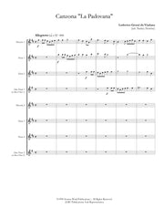 Viadana (arr. Nourse) - Canzona "La Padovana" for Flute Choir - FC711NW