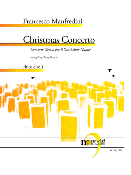 Manfredini (arr. Nourse) - Christmas Concerto for Flute Choir - FC715NW