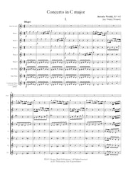 Vivaldi (arr. Nourse) - Concerto in C Major for Piccolo and Flute Choir - FC716NW