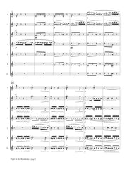 Rimsky-Korsakov (arr. Nourse) - Flight of the Bumblebee for Flute Choir - FC725NW