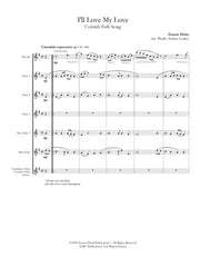 Holst (arr. Louke) - I'll Love My Love for Flute Choir - FC731NW