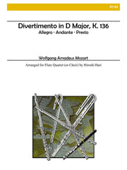 Mozart - Divertimento in D Major, K. 136 - FC83