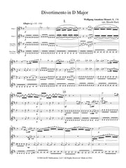 Mozart - Divertimento in D Major, K. 136 - FC83