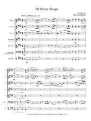 Lombardo - He Never Sleeps (Flute Choir) - FC135