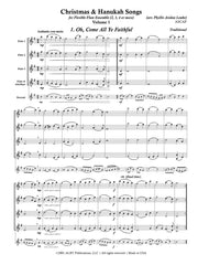 Louke - Christmas and Hanukah Songs, Volume 1 (Flexible Flute Ensemble) - FC181