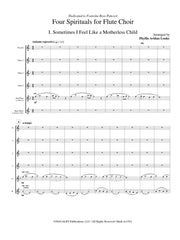 Louke - Four Spirituals for Flute Choir - FC285