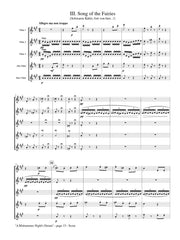 Mendelssohn (arr. Hinze) - A Midsummer Night's Dream - FC331