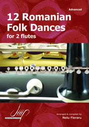 Fieraru - 12 Romanian Folk Dances (Flute Duet) - FD106149DMP