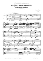 Marco - Pequena serenata diurna for Two Flutes - FD3049PM