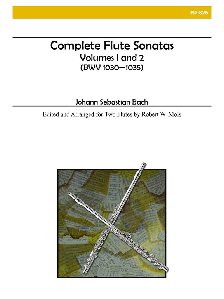 Bach - Flute Sonatas for Two Flutes - FD826