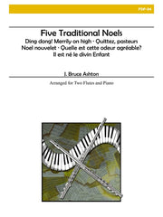 Ashton - Five Traditional Noels for Two Flutes and Piano - FDP04