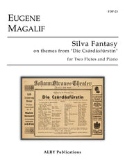 Magalif - Silva Fantasy for Two Flutes and Piano - FDP23