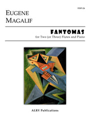 Magalif - Fantomas for Two (or Three) Flutes and Piano - FDP24