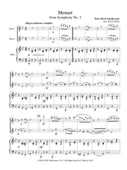 Tchaikovsky (arr. Wye) - Menuet from Tchaikovsky's Symphony No. 3 - FDP825