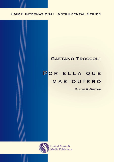 Troccoli - Por ella que mas quiero for Flute and Guitar - FG151211UMMP