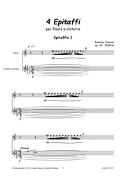 Troccoli - Epitaffio for Guitar and Flute - FG211207UMMP