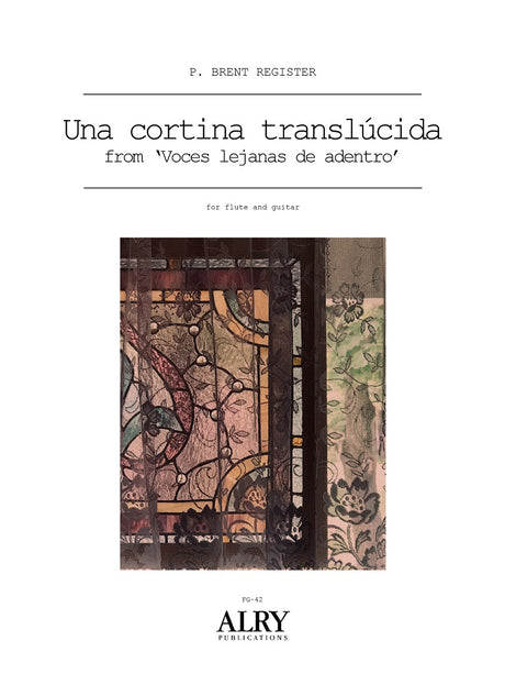 Register - Una Cortina Translucida for Flute and Guitar - FG42