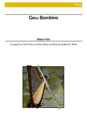 Yon - Jesu Bambino - Flute(s) and Harp - FH25