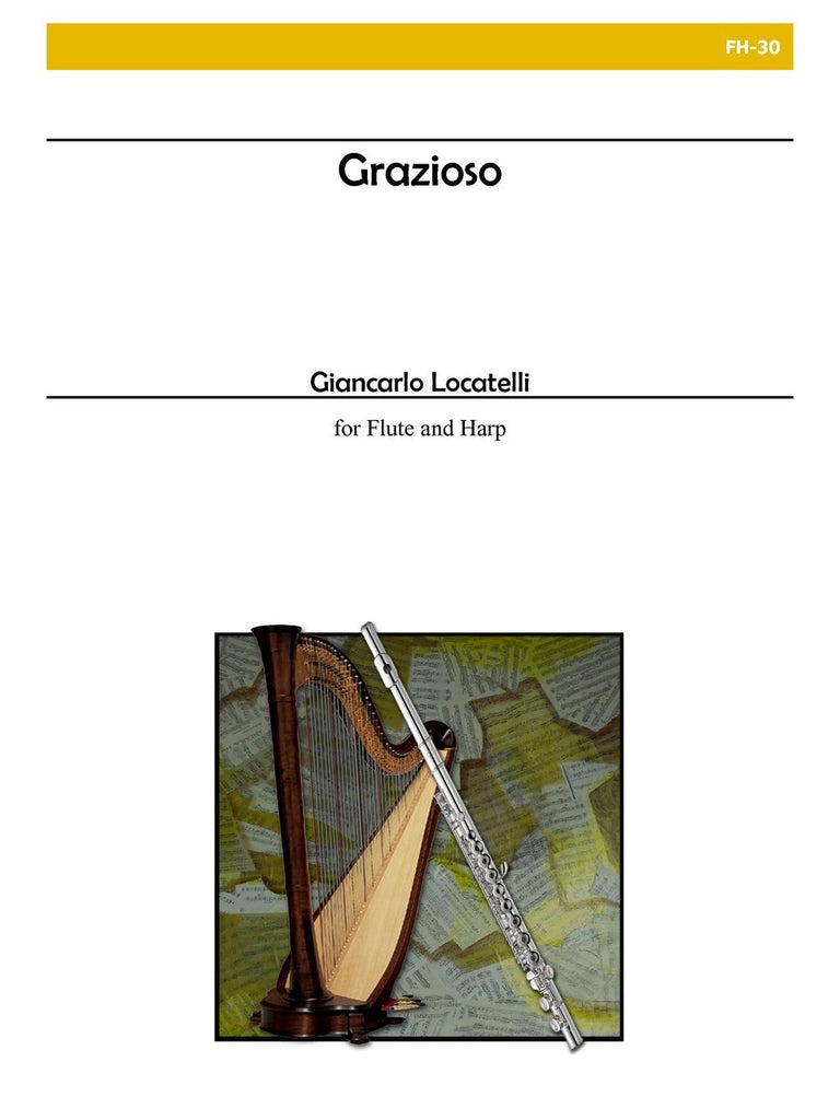 Locatelli - Grazioso for Flute and Harp - FH30