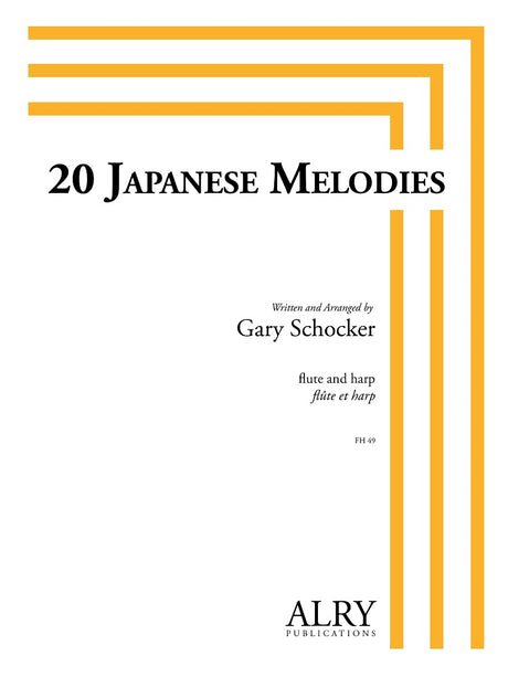 Schocker - 20 Japanese Melodies for Flute and Harp - FH49