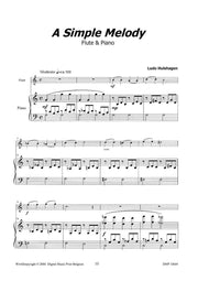 8 Easy Pieces for Flute and Piano - FP10604DMP