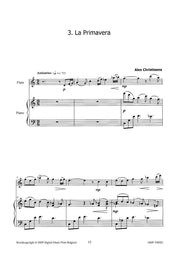 Christiaens - Five Pieces for Flute and Piano - FP109023DMP