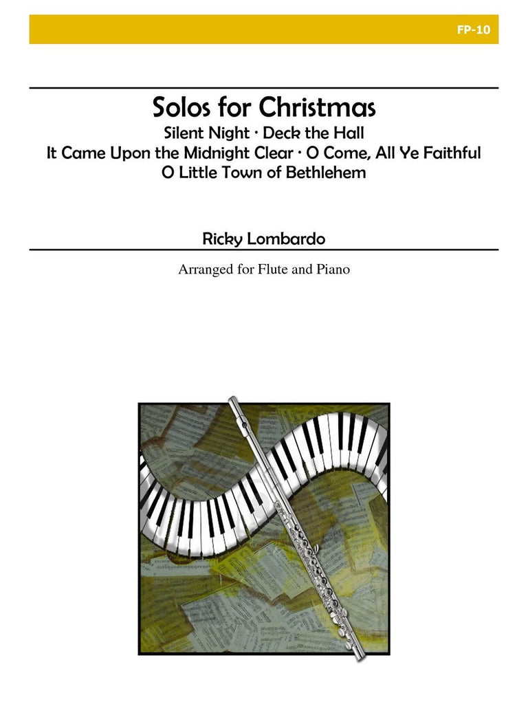 Lombardo - Solos for Christmas for Flute and Piano - FP10