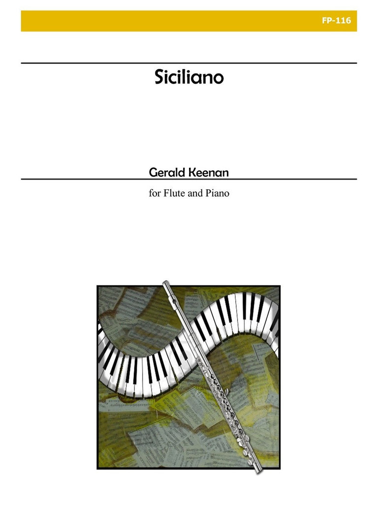 Keenan - Siciliano for Flute and Piano - FP116