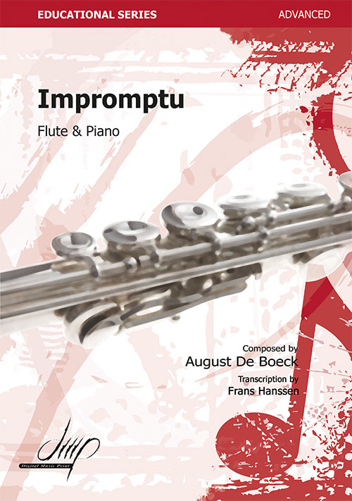 De Boeck (arr. Hanssen) - Impromptu for Flute and Piano - FP119039DMP