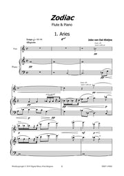 van Dal-Kleijne, Joke - Zodiac for Flute and Piano - FP119060DMP