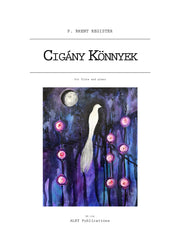 Register - Cigany Konnyek (Gypsy Tears) for Flute and Piano - FP134