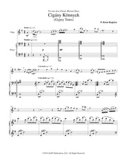 Register - Cigany Konnyek (Gypsy Tears) for Flute and Piano - FP134