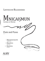 Linthicum-Blackhorse - Mnicakmun for Flute and Piano - FP159