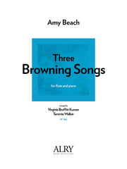 Beach (arr. Broffitt/Walker) - Three Browning Songs for Flute and Piano - FP186
