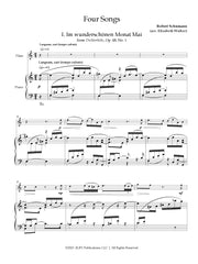 Schumann (arr. Walker) - Four Songs (Flute and Piano) - FP201