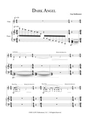 Kahkonen - Dark Angel for Flute and Piano - FP208