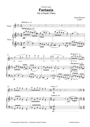 Devesa - Fantasia for Flute and Piano - FP3436PM