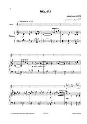Lehto - Arquata for Flute and Piano - FP6906EM