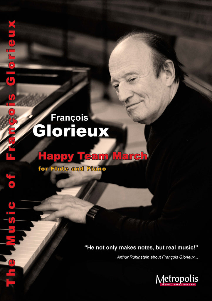 Glorieux - Happy Team March for Flute and Piano - FP7335EM