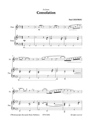 Chatrou - Consolation for Flute and Piano - FP7472EM