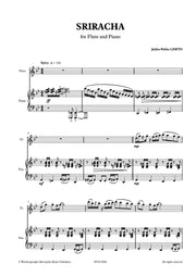 Lehto - Sriracha for Flute and Piano - FP7675EM