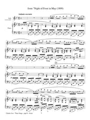 Ives - Three Songs for Flute and Piano - FP52
