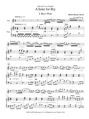 Calvert - A Suite for Bry for Flute and Piano - FP57