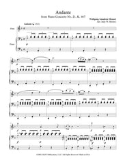 Mozart - Andante from Piano Concerto No. 21 - FP858